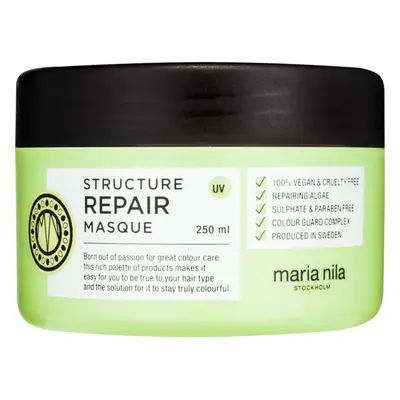 Maria Nila Vysoce intenzivní hydratační maska na vlasy Structure Repair (Masque) 250 ml