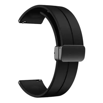 4wrist Silikonový řemínek pro Garmin Fenix 7S/6S/5S - 20 mm - Black