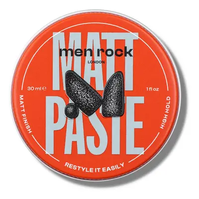 Men Rock London Stylingová matující pasta High Hold (Matt Paste) 90 ml