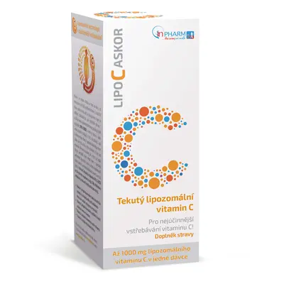 inPHARM LIPO C ASKOR Tekutý lipozomální vitamin C 136 ml