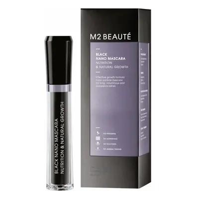 M2 Beauté Vyživující řasenka Nutrition & Natural Growth (Nano Mascara) 6 ml