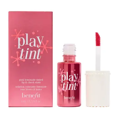 Benefit Tekutá barva na rty a tváře Playtint (Lip & Cheek Stain Pink Lemonade) 6 ml