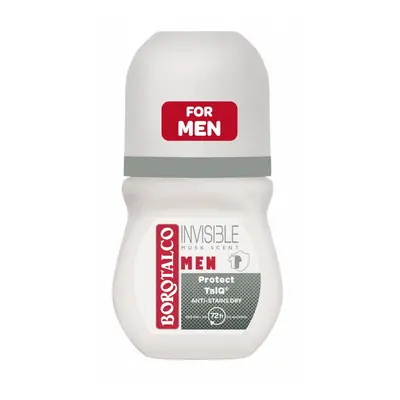 Borotalco Kuličkový deodorant Men Invisible Dry (Deo Roll On) 50 ml