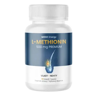 MOVit Energy Methionin PREMIUM 500 mg 90 veganských kapslí