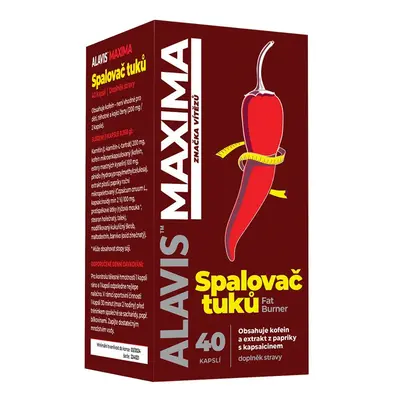 Alavis Maxima spalovač tuků 40 kapslí