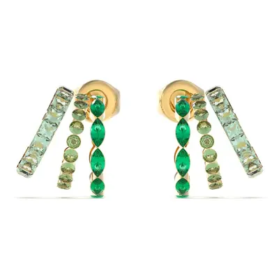 Guess Dámské pozlacené náušnice Crazy Earrings JUBE03307JWYGGNT/U