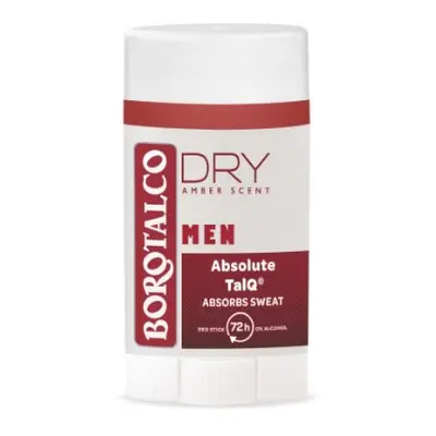 Borotalco Tuhý deodorant Men Dry Amber Scent (Deo Stick) 40 ml