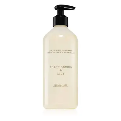 Cereria Mollá Parfémované tekuté mýdlo na ruce Black Orchid & Lily (Hand Wash) 500 ml