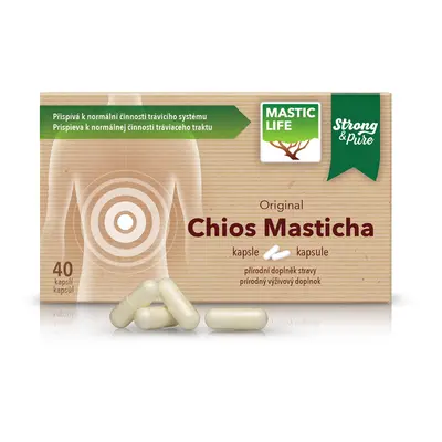 Mastic Life Chios Masticha Strong&Pure 40 kapslí