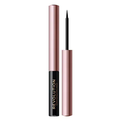 Revolution Oční linka Super Flick (Liquid Eyeliner) 2,4 ml Black