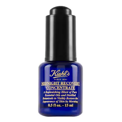 Kiehl´s Noční regenerační olejové sérum pro svěží vzhled pleti (Midnight Recovery Concentrate) 1