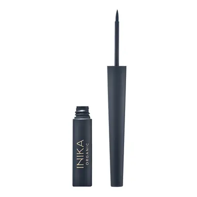 INIKA Organic Tekuté oční linky (Liquid Eye Liner) 4 ml Black