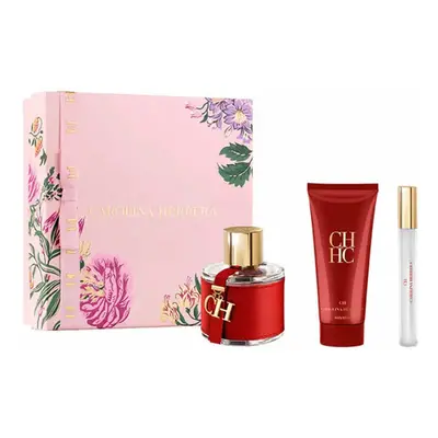 Carolina Herrera CH - EDT 100 ml + tělové mléko 100 ml + EDT 10 ml