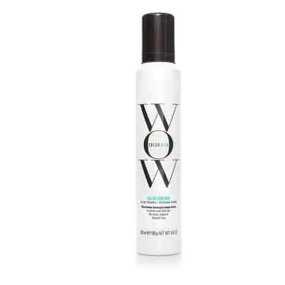 Color Wow Stylingová tónovací pěna pro tmavé vlasy Color Control (Blue Toning + Styling Foam) 20