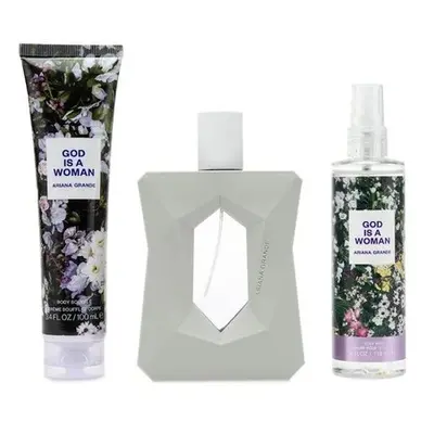 Ariana Grande God Is A Woman - EDP 100 ml + tělový krém 100 ml + tělový závoj 118 ml