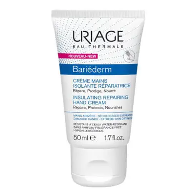 Uriage Ochranný a regenerační krém na ruce Bariéderm (Insulating Repairing Hand Cream) 50 ml