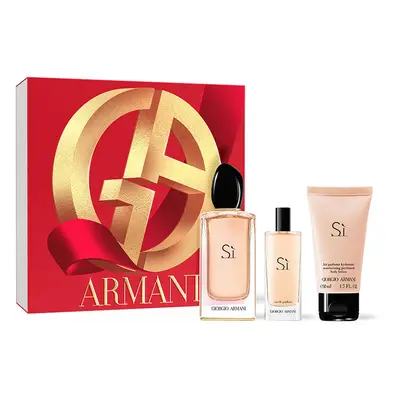 Giorgio Armani Sì - EDP 100 ml + tělové mléko 50 ml + EDP 15 ml