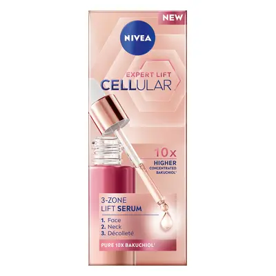 Nivea Pleťové sérum Cellular Expert Lift (3-Zone Lift Serum) 30 ml