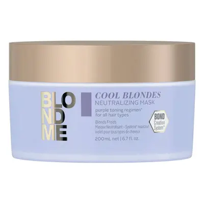 Schwarzkopf Professional Vyživující maska neutralizující žluté tóny Cool Blondes (Neutralizing M