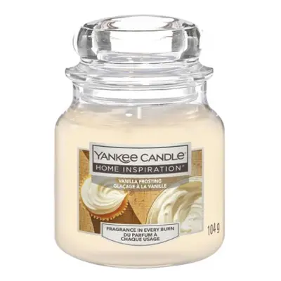 Yankee Candle Vonná svíčka Home Inspiration malá Vanilla Frosting 104 g