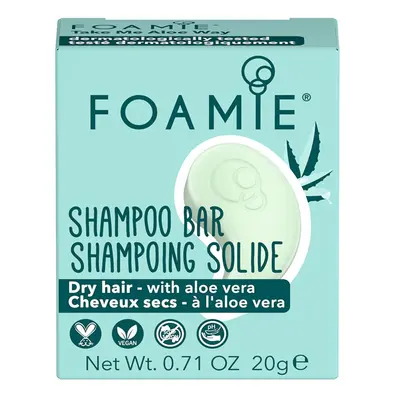 Foamie Tuhý šampon pro suché vlasy (Shampoo Bar Travel Size) 20 g