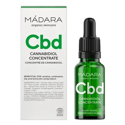 MÁDARA Kanabidiol koncentrát Cbd (Cannabidiol Concentrate) 17,5 ml