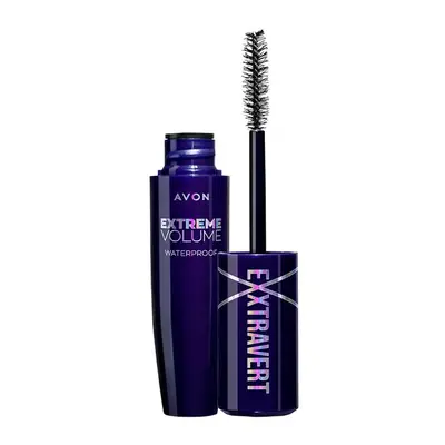 Avon Voděodolná objemová řasenka Exxtravert Extra Volume (Waterproof Mascara) 9,5 ml Blackest Bl