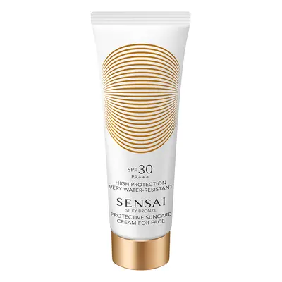 Sensai Ochranný krém na obličej SPF 30 Silky Bronze Protective Suncare (Cream For Face) 50 ml