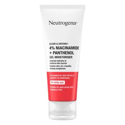 Neutrogena Hydratační pleťový gel Clear & Defend+ (Gel Moisturiser) 50 ml