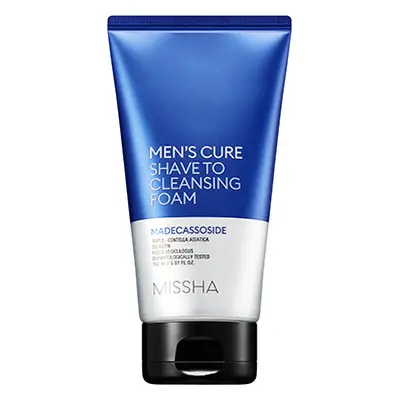 Missha Pěna na holení Men`s Cure (Shave To Cleansing Foam) 150 ml