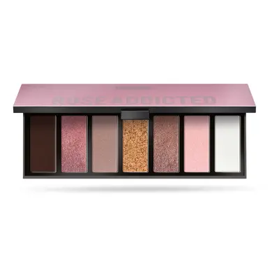 PUPA Milano Paletka očních stínů (Make-up Stories Compact Palette) 13,3 g 004 Rose Addicted