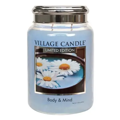 Village Candle Vonná svíčka ve skle Body & Mind Limited Edition 602 g