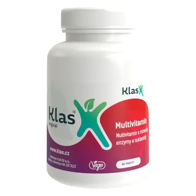 Klas Multivitamíny plus minerály a enzymy 60 tablet