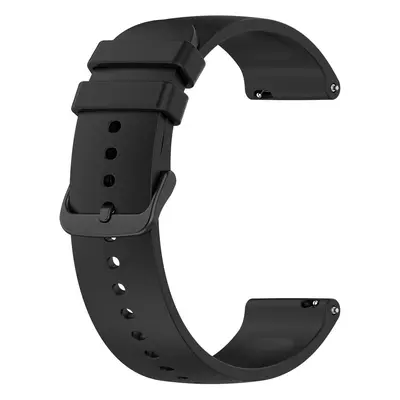 4wrist Univerzální silikonový řemínek s černou sponou 20 mm - Black