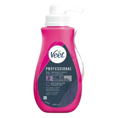 Veet Depilační krém pro všechny typy pokožky Proffesional (Hair Removal Cream) 400 ml