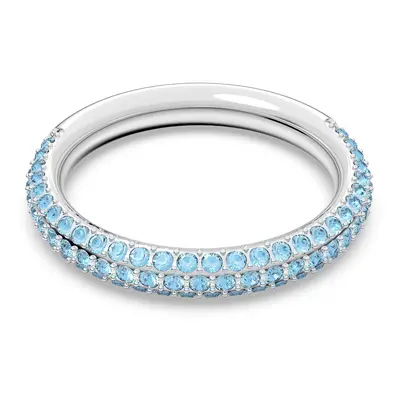 Swarovski Nádherný prsten s modrými krystaly Swarovski Stone 5642903 52 mm