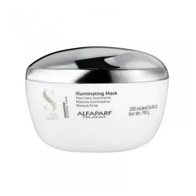 Alfaparf Milano Rozjasňující maska pro normální vlasy Semi di Lino Diamond (Illuminating Mask) 2