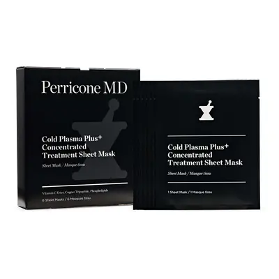 Perricone MD Pečující plátýnková maska Cold Plasma Plus+ Concentrated (Treatment Sheet Mask) 6 k