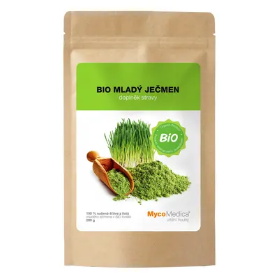 MycoMedica BIO Mladý ječmen 200 g