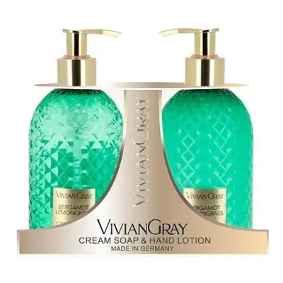 Vivian Gray Kosmetická sada Bergamot & Lemongrass (Cream Soap & Hand Lotion)