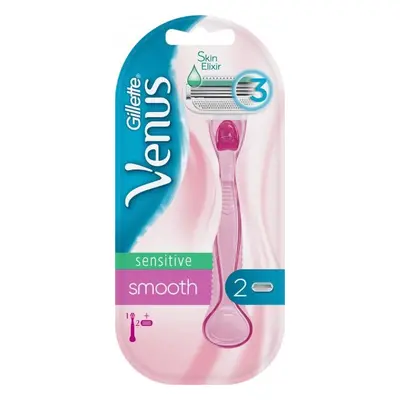 Gillette Holicí strojek Venus Sensitive Smooth + 2 hlavice