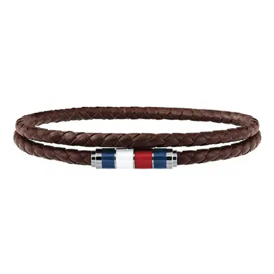 Tommy Hilfiger Pánský kožený náramek TH2790055