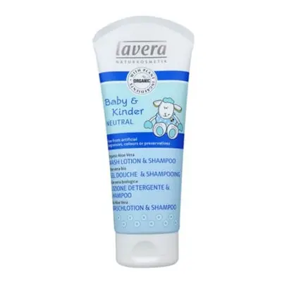 Lavera Tělový a vlasový šampon Baby & Kinder Neutral (Wash Lotion & Shampoo) 200 ml