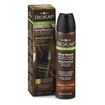 Biokap Nutricolor Delicato Spray Touch Up - Hnědá světlá - 75 ml