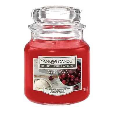 Yankee Candle Vonná svíčka Home Inspiration malá Cherry Vanilla 104 g