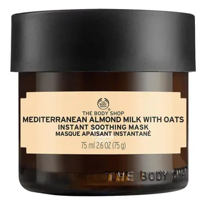 The Body Shop Zklidňující pleťová maska pro citlivou pleť Mediterranean Almond Milk with Oats (I