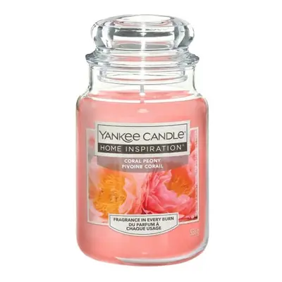 Yankee Candle Vonná svíčka Home Inspiration velká Coral Peony 538 g