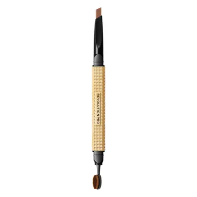 Revolution PRO Oboustranná tužka na obočí Rockstar Medium Brown (Brow Styler) 0,25 g