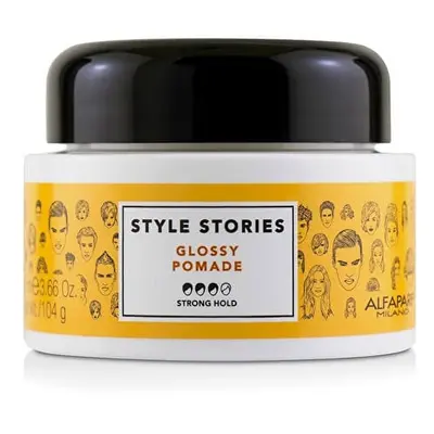 Alfaparf Milano Pomáda na vlasy s leskem Style Stories (Glossy Pomade) 100 ml