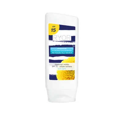 RYOR Opalovací mléko SPF 15 200 ml